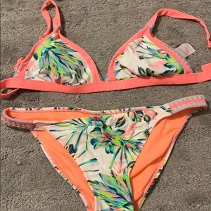 tropical bikini set